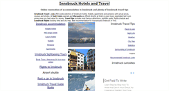 Desktop Screenshot of innsbrucktravel.com